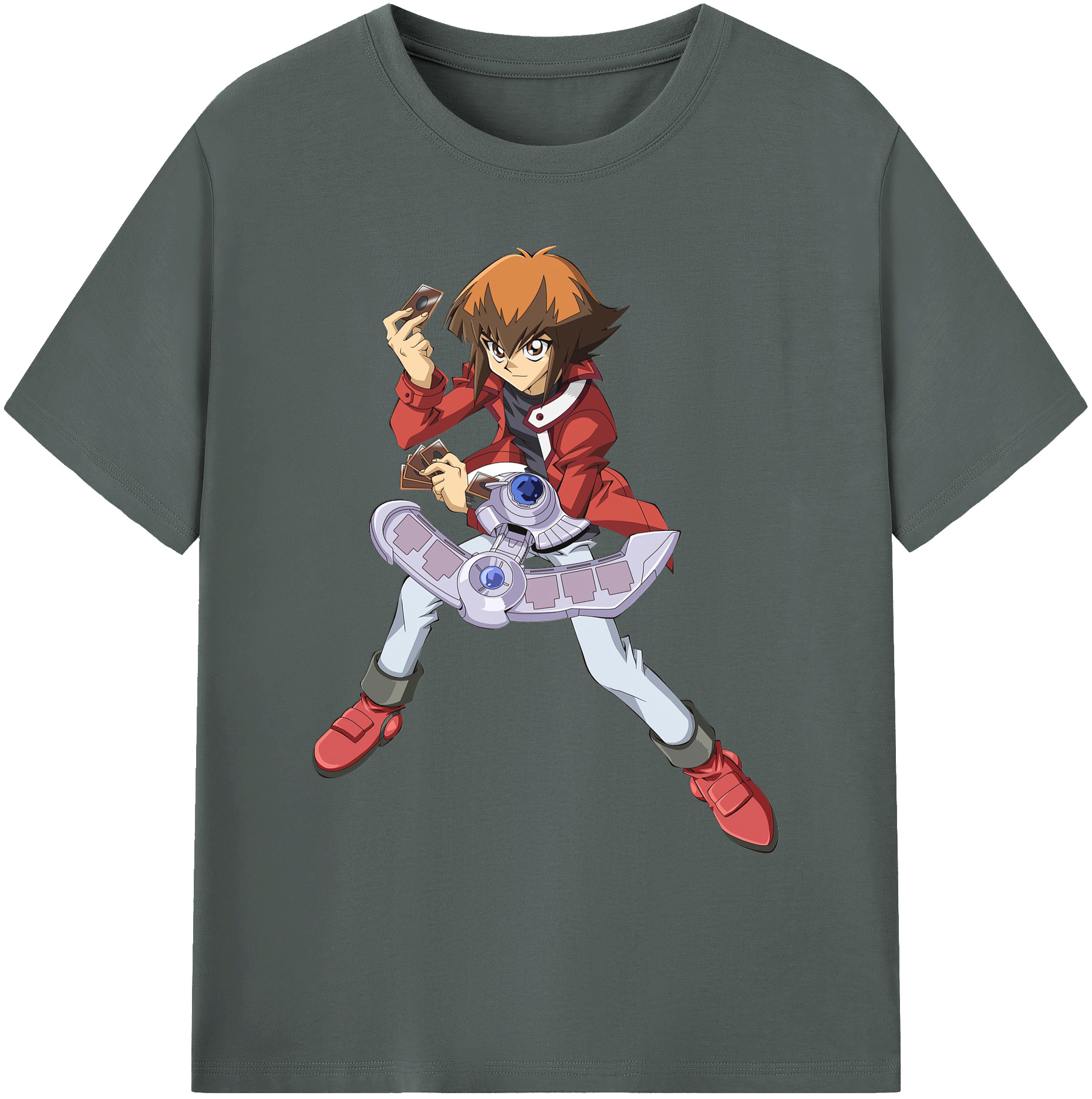 遊☆戯☆王 Yu-Gi-Oh! 綿100％ メンズ半袖Tシャツ｜肌触りやわらか＆通気性